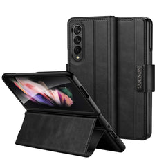 SULADA All-inclusive Magnetic Snap Flip Leather Phone Case
