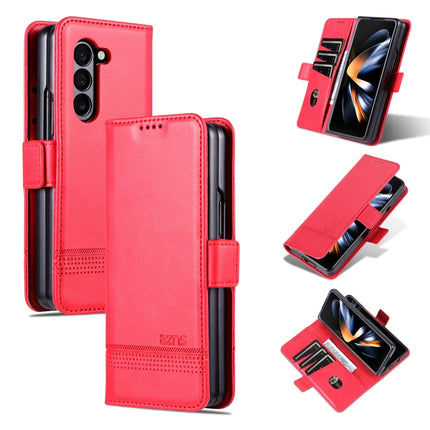 AZNS Magnetic Calf Texture Flip Leather Phone Case, For Samsung Galaxy Z Flip7 FE / Flip6, For Samsung Galaxy Z Fold7 5G, For Samsung Galaxy Z Flip7 5G, For Samsung Galaxy Z Fold6 5G