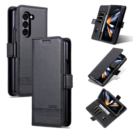 AZNS Magnetic Calf Texture Flip Leather Phone Case, For Samsung Galaxy Z Flip7 5G, For Samsung Galaxy Z Fold6 5G, For Samsung Galaxy Z Fold5 5G, For Samsung Galaxy Z Flip5 5G