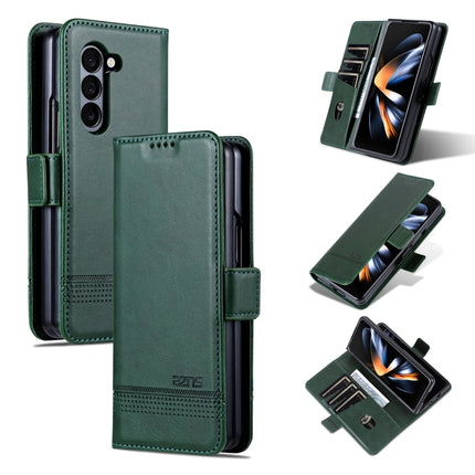 AZNS Magnetic Calf Texture Flip Leather Phone Case, For Samsung Galaxy Z Flip7 5G, For Samsung Galaxy Z Fold6 5G, For Samsung Galaxy Z Fold5 5G, For Samsung Galaxy Z Flip5 5G