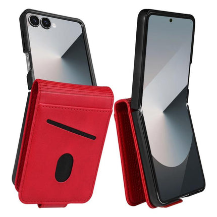 AZNS Magnetic Calf Texture Flip Leather Phone Case, For Samsung Galaxy Z Flip7 5G, For Samsung Galaxy Z Fold6 5G, For Samsung Galaxy Z Fold5 5G, For Samsung Galaxy Z Flip5 5G