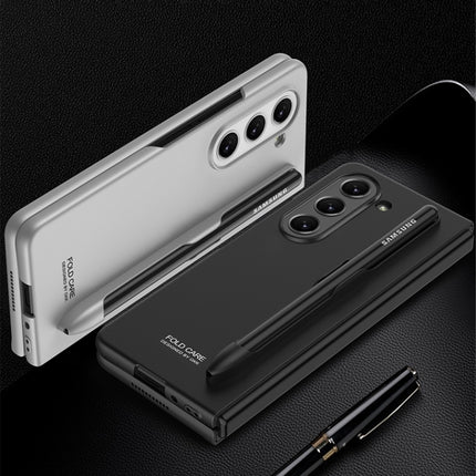 GKK Ultra-thin Full Coverage Phone Flip Case with Pen Slot, For Samsung Galaxy Z Fold5
