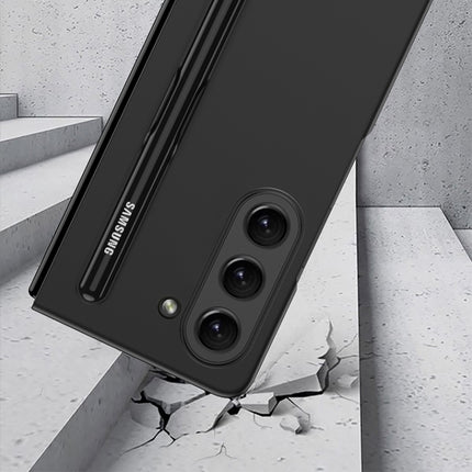 GKK Ultra-thin Full Coverage Phone Flip Case with Pen Slot, For Samsung Galaxy Z Fold5