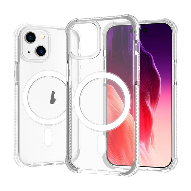 Acrylic Magsafe Magnetic Shockproof Phone Case, For iPhone 15