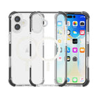 For iPhone 16 / Transparent Black