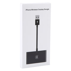 USB + USB-C / Type-C Wired to Wireless Carplay Adapter for iPhone