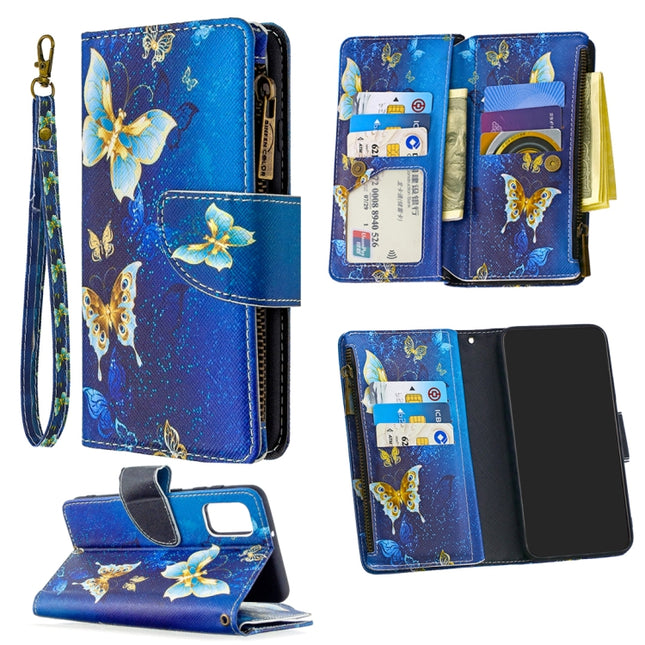 Colored Drawing Pattern Zipper Horizontal Flip Leather Case with Holder & Card Slots & Wallet, For Samsung Galaxy A41, For Samsung Galaxy A50, For Samsung Galaxy A51
