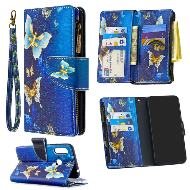Colored Drawing Pattern Zipper Horizontal Flip Leather Case with Holder & Card Slots & Wallet, For Samsung Galaxy A70e, For Samsung Galaxy A70, For Samsung Galaxy A71