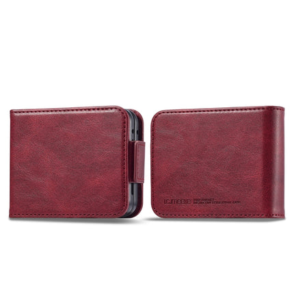 LC.IMEEKE RFID Anti-theft Leather Phone Case, For Galaxy Z Fold8 5G, For Galaxy Z Fold8 Ultra 5G, For Galaxy Z Flip8 5G, For Samsung Galaxy Z Flip6 / Flip7 FE, For Samsung Galaxy Z Fold7 5G, For Samsung Galaxy Z Flip7 5G