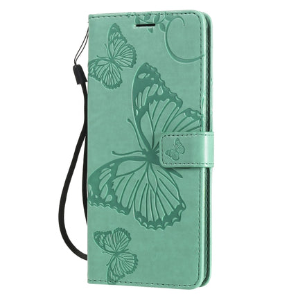 3D Butterflies Embossing Pattern Horizontal Flip Leather Case with Holder & Card Slot & Wallet