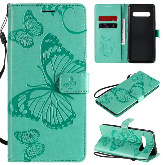 3D Butterflies Embossing Pattern Horizontal Flip Leather Case with Holder & Card Slot & Wallet, For LG V60, For Motorola Moto G Power, For Motorola Moto G8 Power Lite