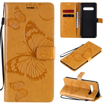 3D Butterflies Embossing Pattern Horizontal Flip Leather Case with Holder & Card Slot & Wallet