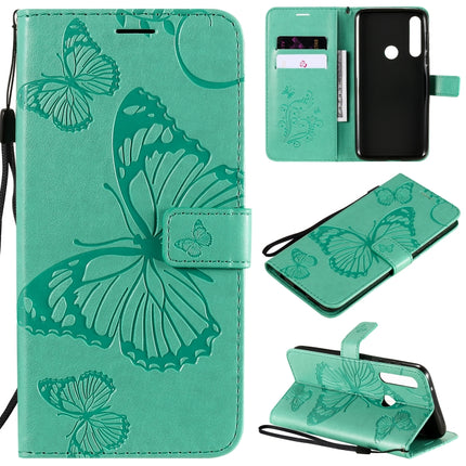 3D Butterflies Embossing Pattern Horizontal Flip Leather Case with Holder & Card Slot & Wallet