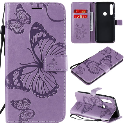 3D Butterflies Embossing Pattern Horizontal Flip Leather Case with Holder & Card Slot & Wallet