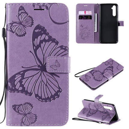3D Butterflies Embossing Pattern Horizontal Flip Leather Case with Holder & Card Slot & Wallet, For OPPO Realme 6, For Nokia 1.3, For Nokia 2.3