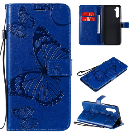 3D Butterflies Embossing Pattern Horizontal Flip Leather Case with Holder & Card Slot & Wallet, For OPPO Realme 6, For Nokia 1.3, For Nokia 2.3