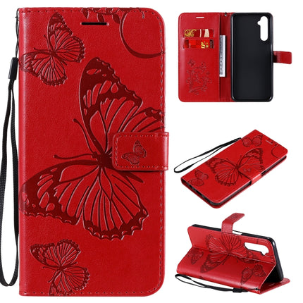 3D Butterflies Embossing Pattern Horizontal Flip Leather Case with Holder & Card Slot & Wallet, For OPPO Realme 6, For Nokia 1.3, For Nokia 2.3