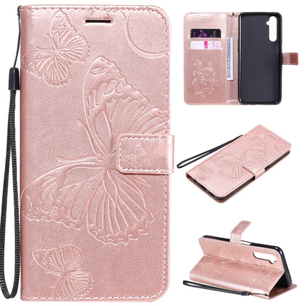 3D Butterflies Embossing Pattern Horizontal Flip Leather Case with Holder & Card Slot & Wallet, For OPPO Realme 6, For Nokia 1.3, For Nokia 2.3