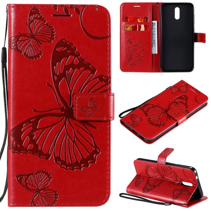 3D Butterflies Embossing Pattern Horizontal Flip Leather Case with Holder & Card Slot & Wallet, For OPPO Realme 6, For Nokia 1.3, For Nokia 2.3