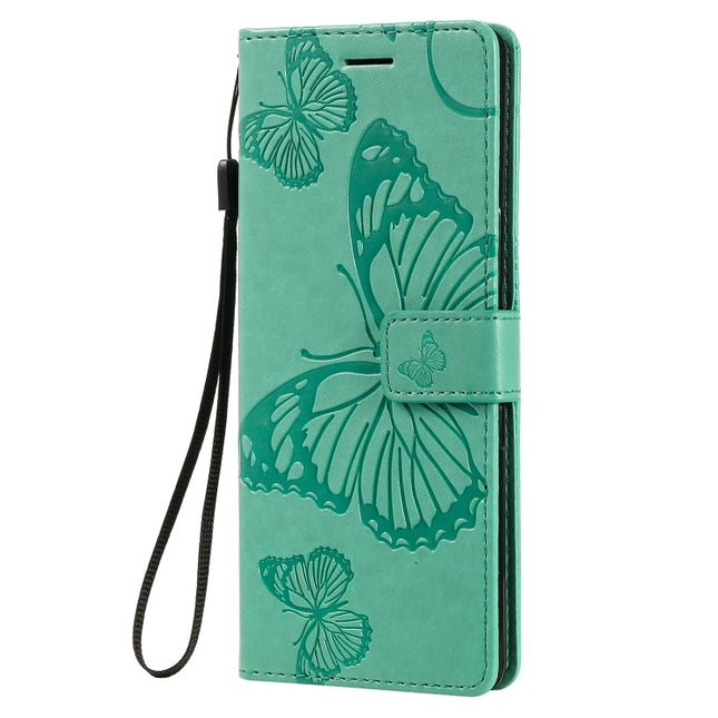 3D Butterflies Embossing Pattern Horizontal Flip Leather Case with Holder & Card Slot & Wallet, For Sony Xperia L4, For Sony Xperia 10 II, For Xiaomi Redmi K30 Pro