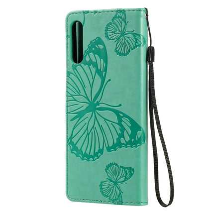 3D Butterflies Embossing Pattern Horizontal Flip Leather Case with Holder & Card Slot & Wallet