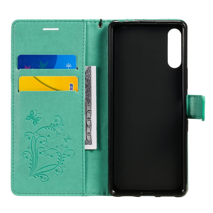 3D Butterflies Embossing Pattern Horizontal Flip Leather Case with Holder & Card Slot & Wallet