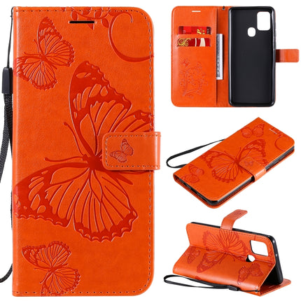 3D Butterflies Embossing Pattern Horizontal Flip Leather Case with Holder & Card Slot & Wallet, For Samsung Galaxy A11, For Samsung Galaxy A21s, For Samsung Galaxy A31