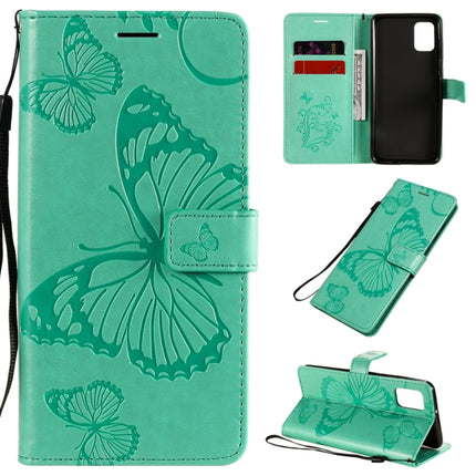 3D Butterflies Embossing Pattern Horizontal Flip Leather Case with Holder & Card Slot & Wallet, For Samsung Galaxy A11, For Samsung Galaxy A21s, For Samsung Galaxy A31