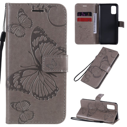 3D Butterflies Embossing Pattern Horizontal Flip Leather Case with Holder & Card Slot & Wallet, For Samsung Galaxy A41, For Samsung Galaxy A51 5G, For Samsung Galaxy A71 5G