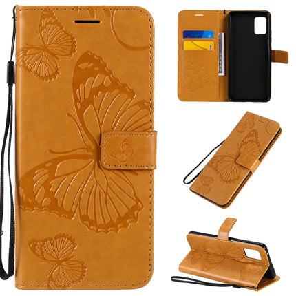 3D Butterflies Embossing Pattern Horizontal Flip Leather Case with Holder & Card Slot & Wallet, For Samsung Galaxy A41, For Samsung Galaxy A51 5G, For Samsung Galaxy A71 5G