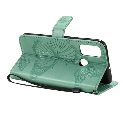 3D Butterflies Embossing Pattern Horizontal Flip Leather Case with Holder & Card Slot & Wallet