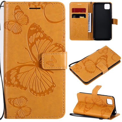 3D Butterflies Embossing Pattern Horizontal Flip Leather Case with Holder & Card Slot & Wallet