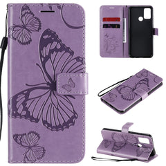3D Butterflies Embossing Pattern Horizontal Flip Leather Case with Holder & Card Slot & Wallet, For Huawei Honor 9A, For Huawei Honor 30 Pro / 30 Pro Plus, For Huawei Honor 30