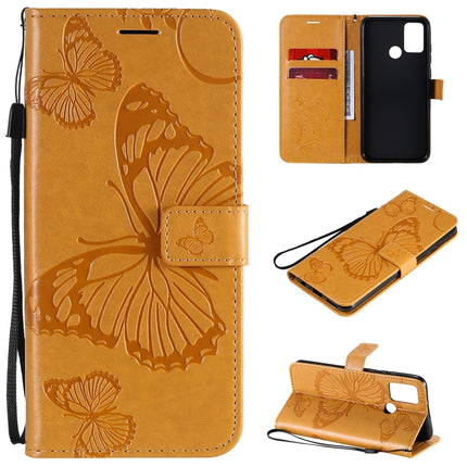 3D Butterflies Embossing Pattern Horizontal Flip Leather Case with Holder & Card Slot & Wallet