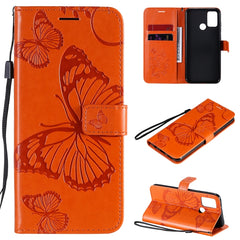 3D Butterflies Embossing Pattern Horizontal Flip Leather Case with Holder & Card Slot & Wallet, For Huawei Honor 9A, For Huawei Honor 30 Pro / 30 Pro Plus, For Huawei Honor 30
