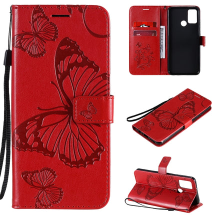3D Butterflies Embossing Pattern Horizontal Flip Leather Case with Holder & Card Slot & Wallet, For Huawei Y6P, For Huawei Honor 9A, For Huawei Honor 30 Pro / 30 Pro Plus