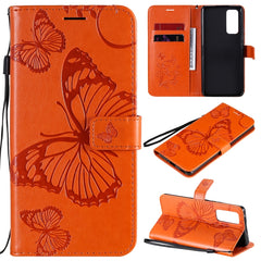 3D Butterflies Embossing Pattern Horizontal Flip Leather Case with Holder & Card Slot & Wallet, For Huawei Honor 9A, For Huawei Honor 30 Pro / 30 Pro Plus, For Huawei Honor 30