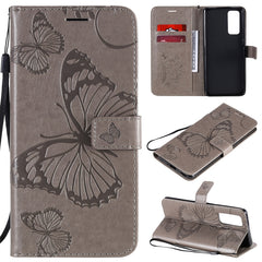 3D Butterflies Embossing Pattern Horizontal Flip Leather Case with Holder & Card Slot & Wallet, For Huawei Honor 9A, For Huawei Honor 30 Pro / 30 Pro Plus, For Huawei Honor 30