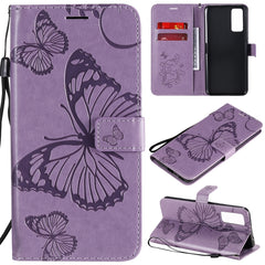 3D Butterflies Embossing Pattern Horizontal Flip Leather Case with Holder & Card Slot & Wallet, For Huawei Honor 9A, For Huawei Honor 30 Pro / 30 Pro Plus, For Huawei Honor 30