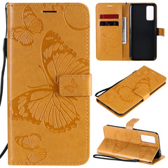 3D Butterflies Embossing Pattern Horizontal Flip Leather Case with Holder & Card Slot & Wallet, For Huawei Honor 9A, For Huawei Honor 30 Pro / 30 Pro Plus, For Huawei Honor 30
