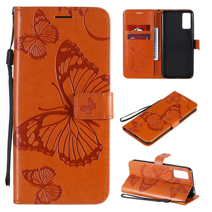 3D Butterflies Embossing Pattern Horizontal Flip Leather Case with Holder & Card Slot & Wallet