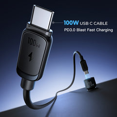 JOYROOM JR-CCN07 120W Dual PD+QC3.0 3-Port Car Charger, JR-CCN07