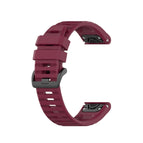 For Garmin Fenix 7 Pro 47mm / Wine Red