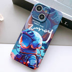 For iPhone 14 / Blue Paint Astronaut