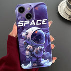 For iPhone 14 / Purple Astronaut