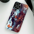 For iPhone 14 Pro Max / Orange Robot