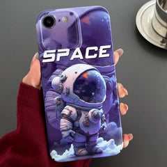 Painted Pattern Precise Hole PC Phone Case, For iPhone SE 2022 / 2020 / 8 / 7