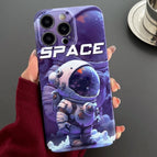 For iPhone 13 Pro Max / Purple Astronaut