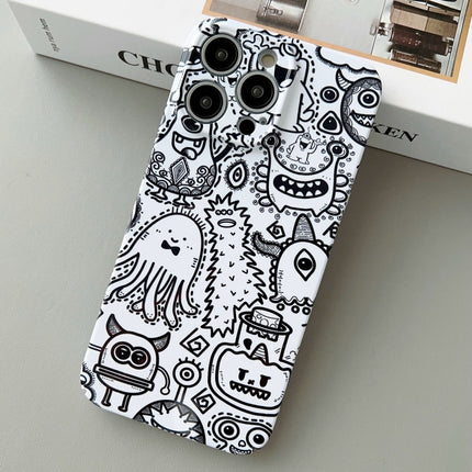 Painted Pattern Precise Hole PC Phone Case, For iPhone 13 Pro Max