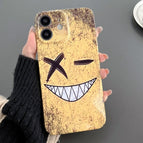 For iPhone 12 / Yellow Background Smiling